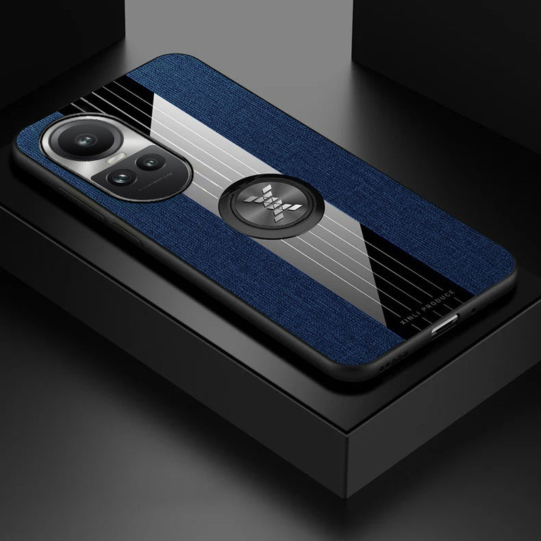 Oppo Reno10 5G Luxury Plexiglass Invisible X® Ring Case